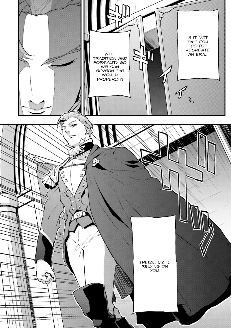 Shin Kidou Senki Gundam W: Endless Waltz - Haishatachi no Eikou Chapter 40.2 page 16 - Chapter 40 v2 : Episode.40 - Afterglow of Zero: Counterattack (PART.01)