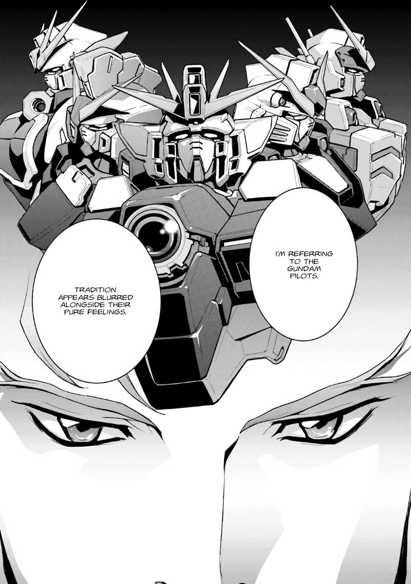 Shin Kidou Senki Gundam W: Endless Waltz - Haishatachi no Eikou Chapter 40.2 page 19 - Chapter 40 v2 : Episode.40 - Afterglow of Zero: Counterattack (PART.01)