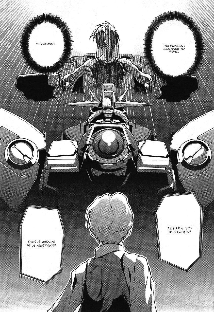 Shin Kidou Senki Gundam W: Endless Waltz - Haishatachi no Eikou Chapter 44 page 11 - Chapter 44 : Episode.44 - Afterglow of Zero: Boundry (Part.01)