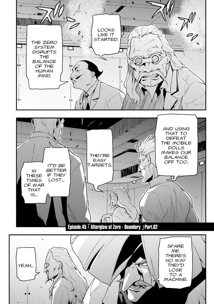 Shin Kidou Senki Gundam W: Endless Waltz - Haishatachi no Eikou Chapter 45 page 1 - Chapter 45 : Episode.45 - Afterglow of Zero: Boundry (Part.02)