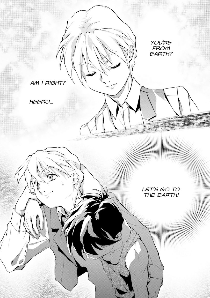 Shin Kidou Senki Gundam W: Endless Waltz - Haishatachi no Eikou Chapter 45 page 14 - Chapter 45 : Episode.45 - Afterglow of Zero: Boundry (Part.02)
