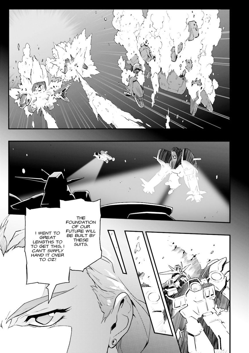 Shin Kidou Senki Gundam W: Endless Waltz - Haishatachi no Eikou Chapter 45 page 18 - Chapter 45 : Episode.45 - Afterglow of Zero: Boundry (Part.02)