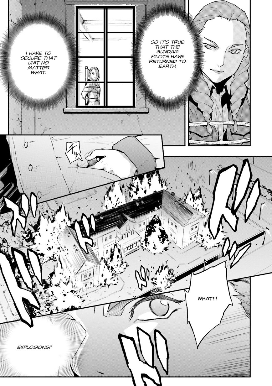 Shin Kidou Senki Gundam W: Endless Waltz - Haishatachi no Eikou Chapter 45 page 22 - Chapter 45 : Episode.45 - Afterglow of Zero: Boundry (Part.02)