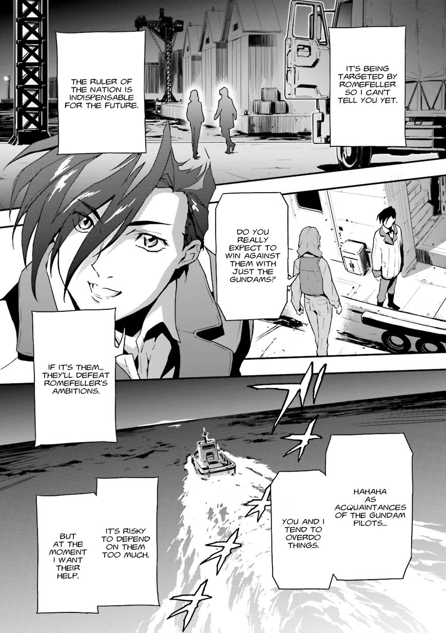 Shin Kidou Senki Gundam W: Endless Waltz - Haishatachi no Eikou Chapter 45 page 28 - Chapter 45 : Episode.45 - Afterglow of Zero: Boundry (Part.02)