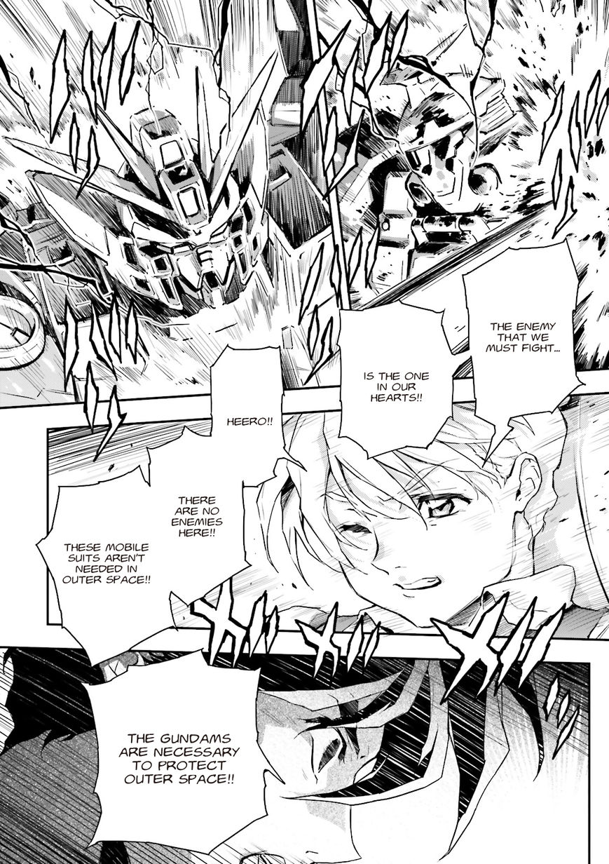 Shin Kidou Senki Gundam W: Endless Waltz - Haishatachi no Eikou Chapter 45 page 7 - Chapter 45 : Episode.45 - Afterglow of Zero: Boundry (Part.02)
