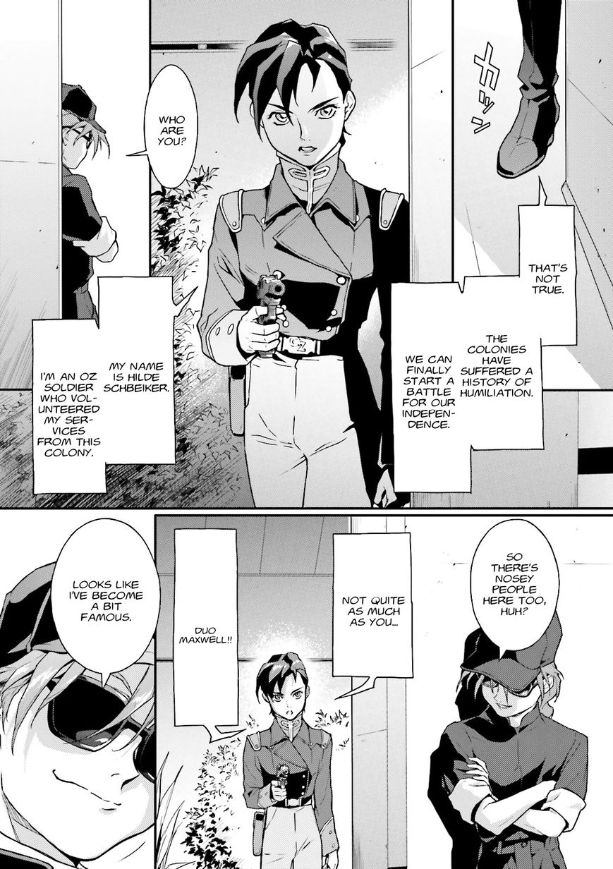 Shin Kidou Senki Gundam W: Endless Waltz - Haishatachi no Eikou Chapter 46 page 14 - Chapter 46 : Episode.46 - Inverted God of Death - Bewitch