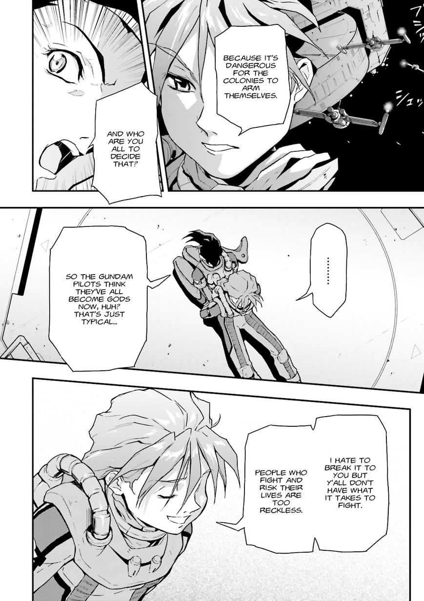 Shin Kidou Senki Gundam W: Endless Waltz - Haishatachi no Eikou Chapter 47 page 13 - Chapter 47 : Episode.47 - Inverted God of Death - Dignity