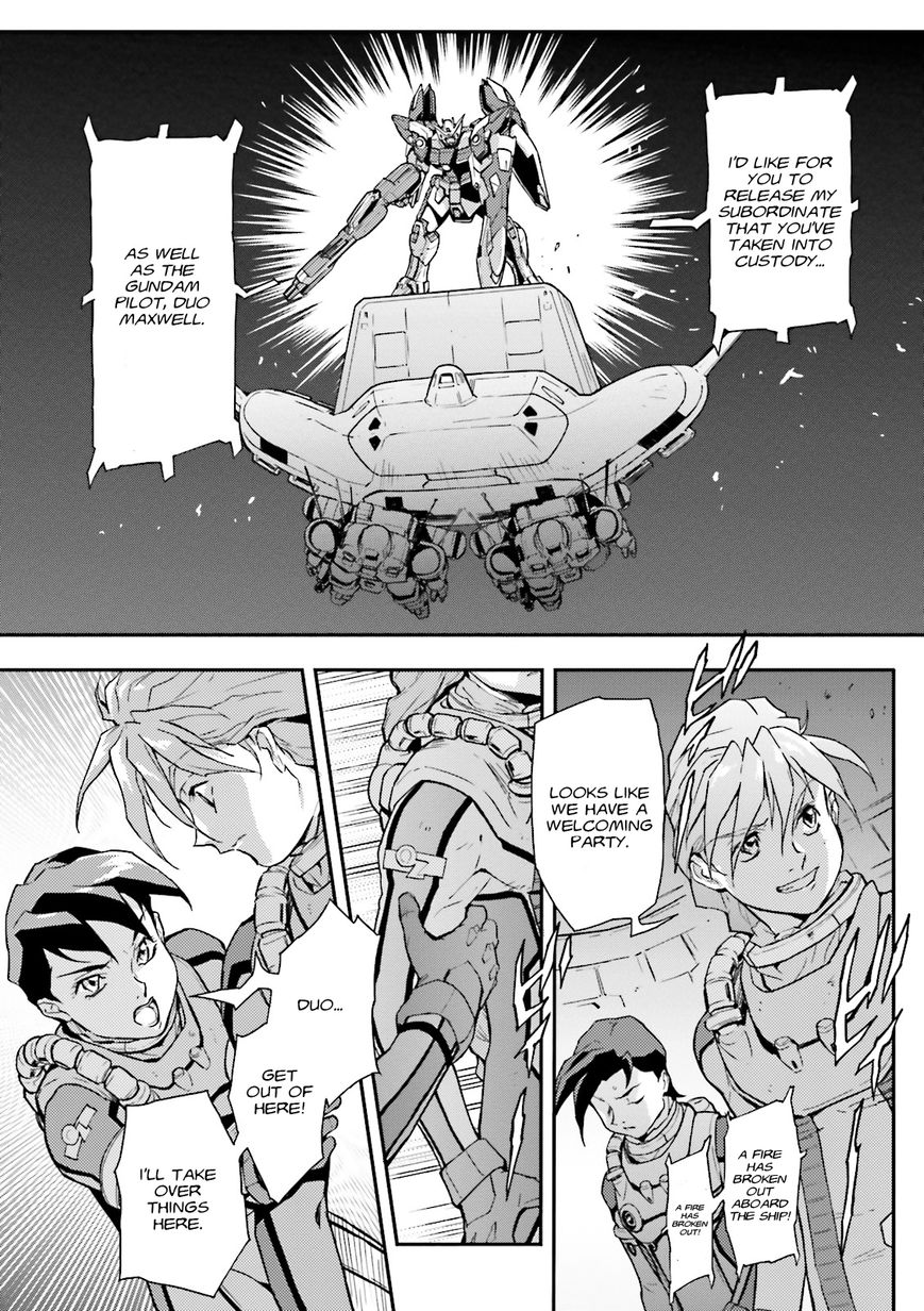 Shin Kidou Senki Gundam W: Endless Waltz - Haishatachi no Eikou Chapter 47 page 21 - Chapter 47 : Episode.47 - Inverted God of Death - Dignity