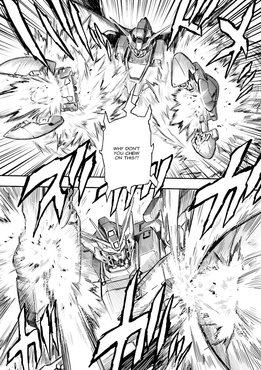 Shin Kidou Senki Gundam W: Endless Waltz - Haishatachi no Eikou Chapter 49 page 11 - Chapter 49 : Episode.49 - Inverted God of Death - Distant Approach