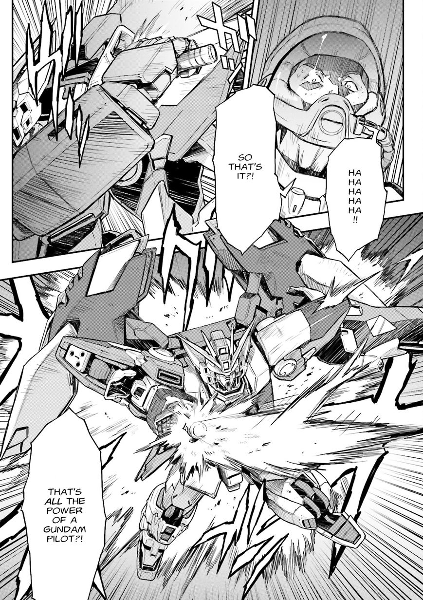 Shin Kidou Senki Gundam W: Endless Waltz - Haishatachi no Eikou Chapter 49 page 13 - Chapter 49 : Episode.49 - Inverted God of Death - Distant Approach