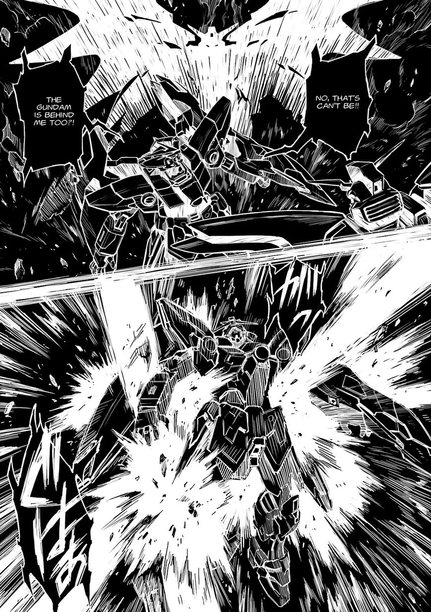 Shin Kidou Senki Gundam W: Endless Waltz - Haishatachi no Eikou Chapter 49 page 17 - Chapter 49 : Episode.49 - Inverted God of Death - Distant Approach