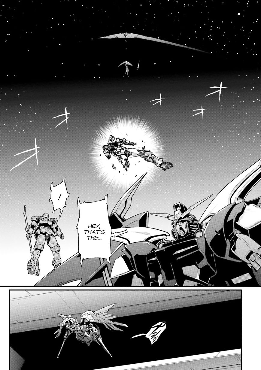 Shin Kidou Senki Gundam W: Endless Waltz - Haishatachi no Eikou Chapter 49 page 27 - Chapter 49 : Episode.49 - Inverted God of Death - Distant Approach