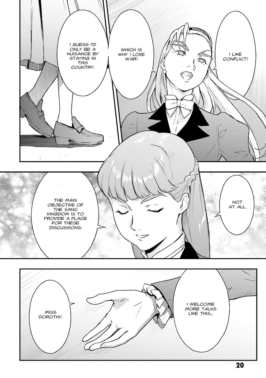 Shin Kidou Senki Gundam W: Endless Waltz - Haishatachi no Eikou Chapter 50 page 21 - Chapter 50 : Episode.50 - Moebius Chain - Lance and Shield