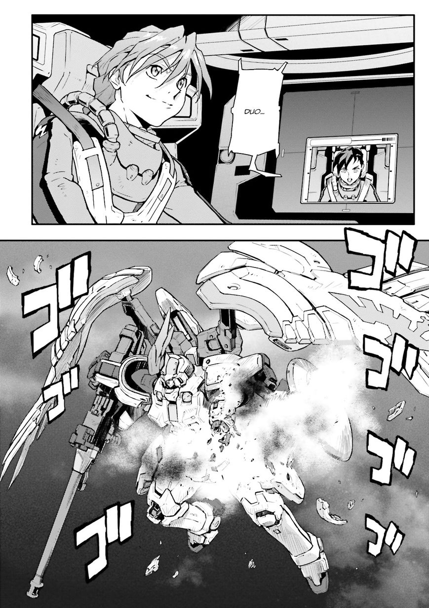 Shin Kidou Senki Gundam W: Endless Waltz - Haishatachi no Eikou Chapter 50 page 31 - Chapter 50 : Episode.50 - Moebius Chain - Lance and Shield