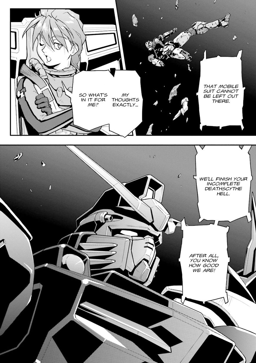 Shin Kidou Senki Gundam W: Endless Waltz - Haishatachi no Eikou Chapter 50 page 33 - Chapter 50 : Episode.50 - Moebius Chain - Lance and Shield