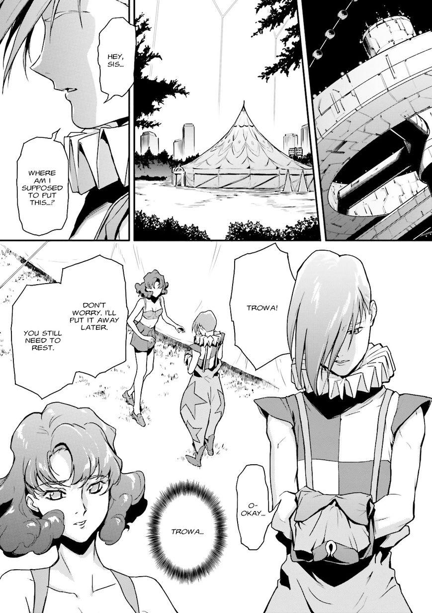 Shin Kidou Senki Gundam W: Endless Waltz - Haishatachi no Eikou Chapter 51 page 22 - Chapter 51 : Episode.51 - Moebius Chain - Glass Kingdom