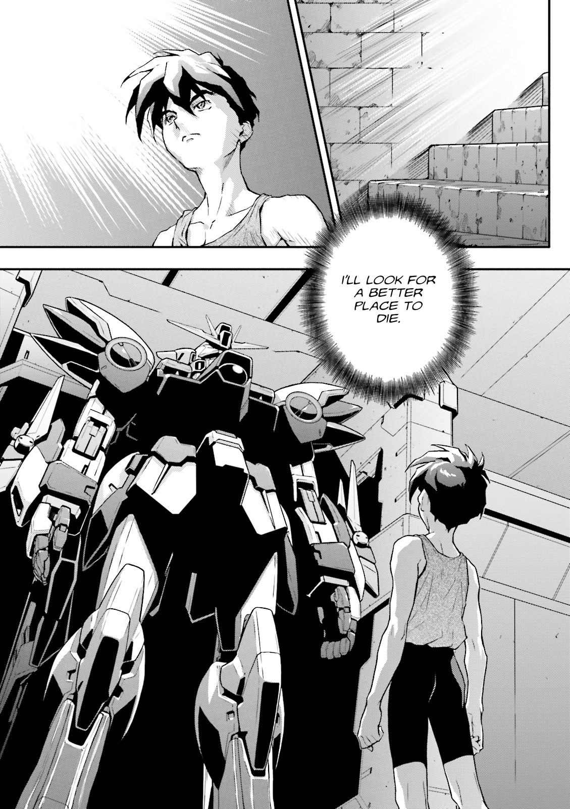 Shin Kidou Senki Gundam W: Endless Waltz - Haishatachi no Eikou Chapter 52 page 22 - Chapter 52 : Episode.52 - Mobeius Chain: The Next Unit, Epyon (PART.01)