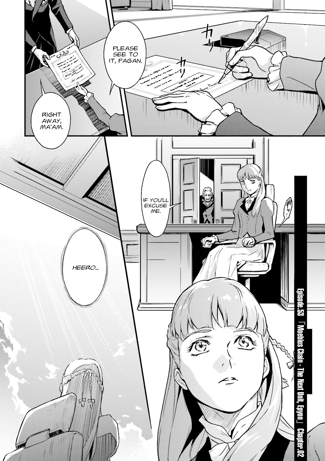 Shin Kidou Senki Gundam W: Endless Waltz - Haishatachi no Eikou Chapter 53 page 1 - Chapter 53 : Episode.53 - Mobeius Chain: The Next Unit, Epyon (PART.02)
