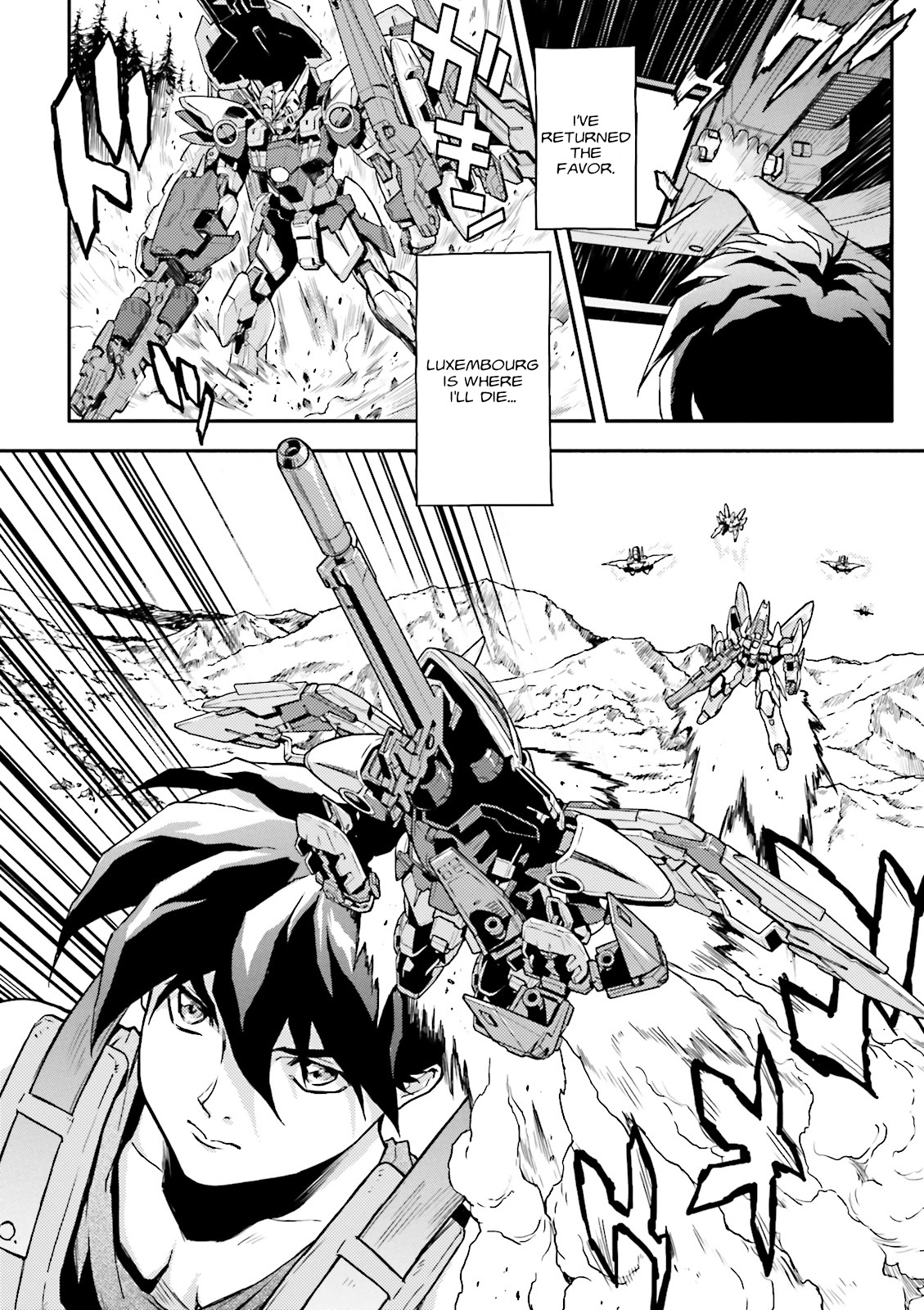 Shin Kidou Senki Gundam W: Endless Waltz - Haishatachi no Eikou Chapter 53 page 27 - Chapter 53 : Episode.53 - Mobeius Chain: The Next Unit, Epyon (PART.02)