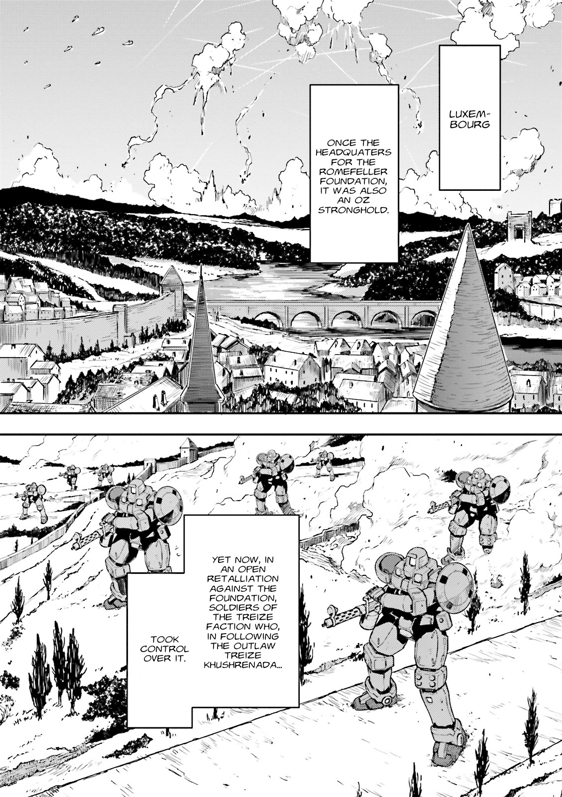 Shin Kidou Senki Gundam W: Endless Waltz - Haishatachi no Eikou Chapter 54 page 6 - Chapter 54 : Episode.54 - Mobeius Chain: The Next Unit, Epyon (PART.03)