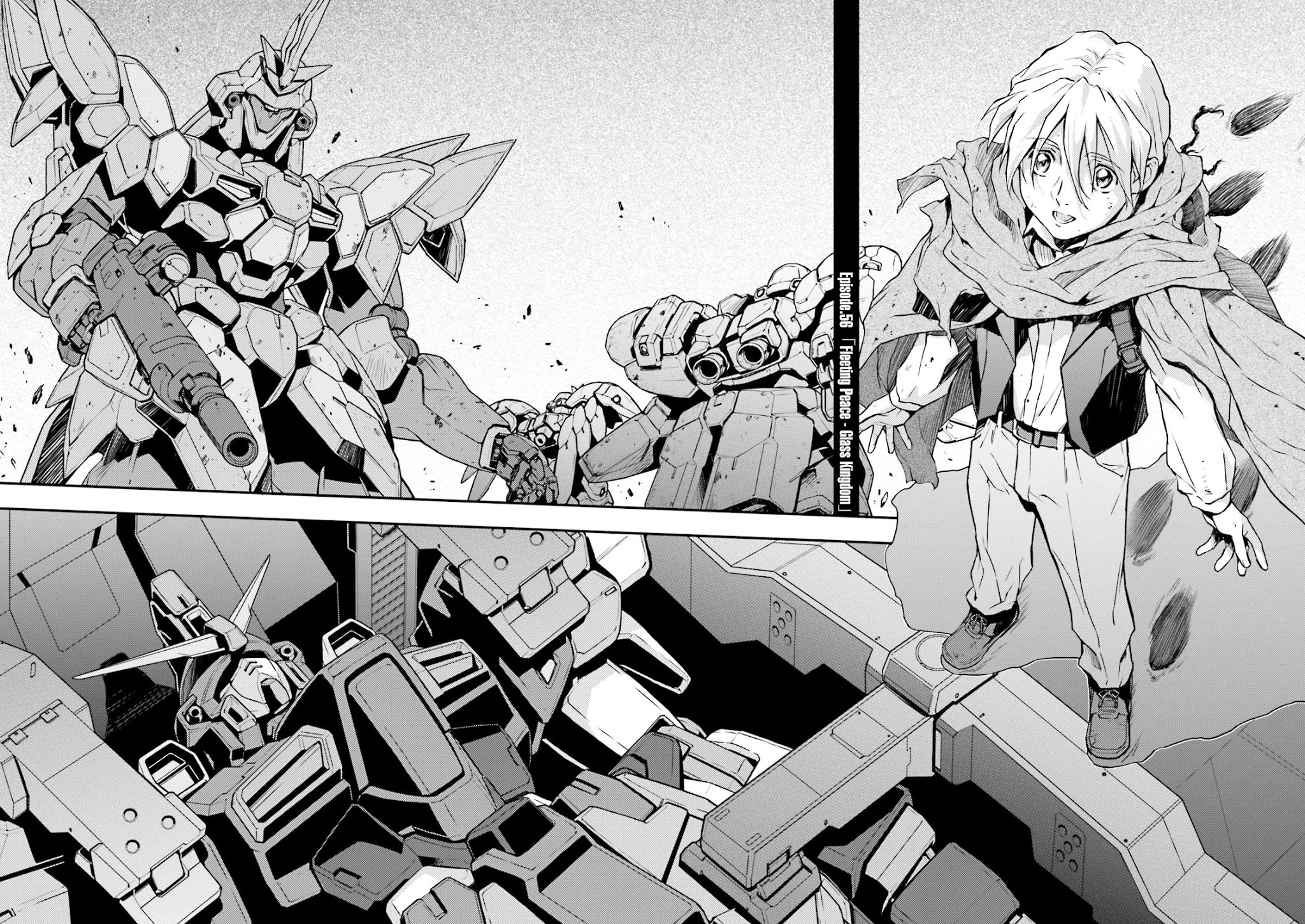 Shin Kidou Senki Gundam W: Endless Waltz - Haishatachi no Eikou Chapter 56 page 13 - Chapter 56 : Episode.56 - Fleeting Peace: Glass Kingdom