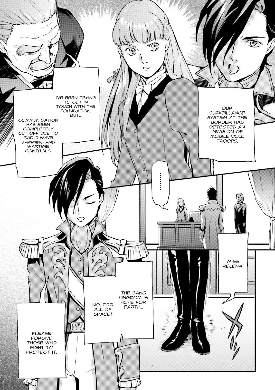 Shin Kidou Senki Gundam W: Endless Waltz - Haishatachi no Eikou Chapter 57 page 17 - Chapter 57 : Episode.57 - Fleeting Peace: Fleeting Collapse