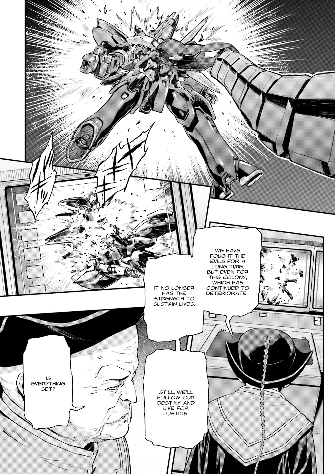 Shin Kidou Senki Gundam W: Endless Waltz - Haishatachi no Eikou Chapter 57 page 5 - Chapter 57 : Episode.57 - Fleeting Peace: Fleeting Collapse