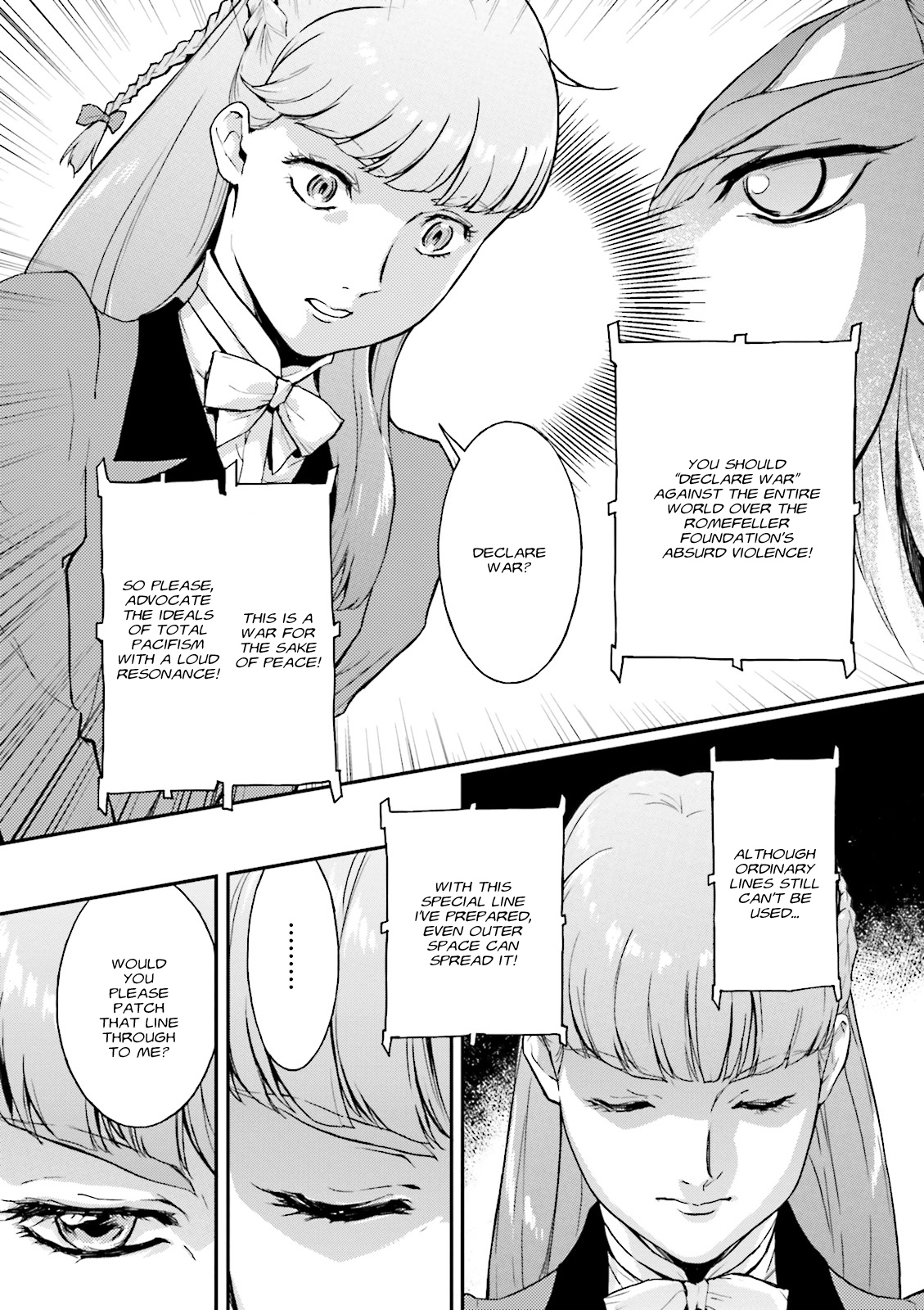 Shin Kidou Senki Gundam W: Endless Waltz - Haishatachi no Eikou Chapter 59 page 4 - Chapter 59 : Episode.59 - Fleeting Peace: Path to Destruction (PART.02)
