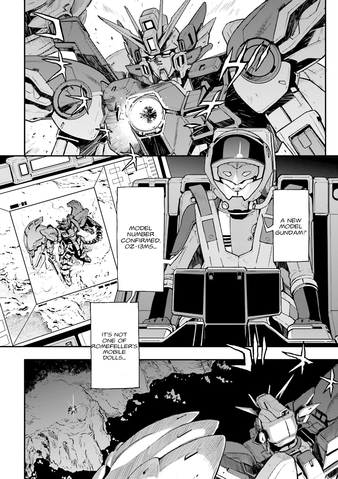 Shin Kidou Senki Gundam W: Endless Waltz - Haishatachi no Eikou Chapter 60 page 3 - Chapter 60 : Episode.60 - The End of Peace: A Proposition from Epyon
