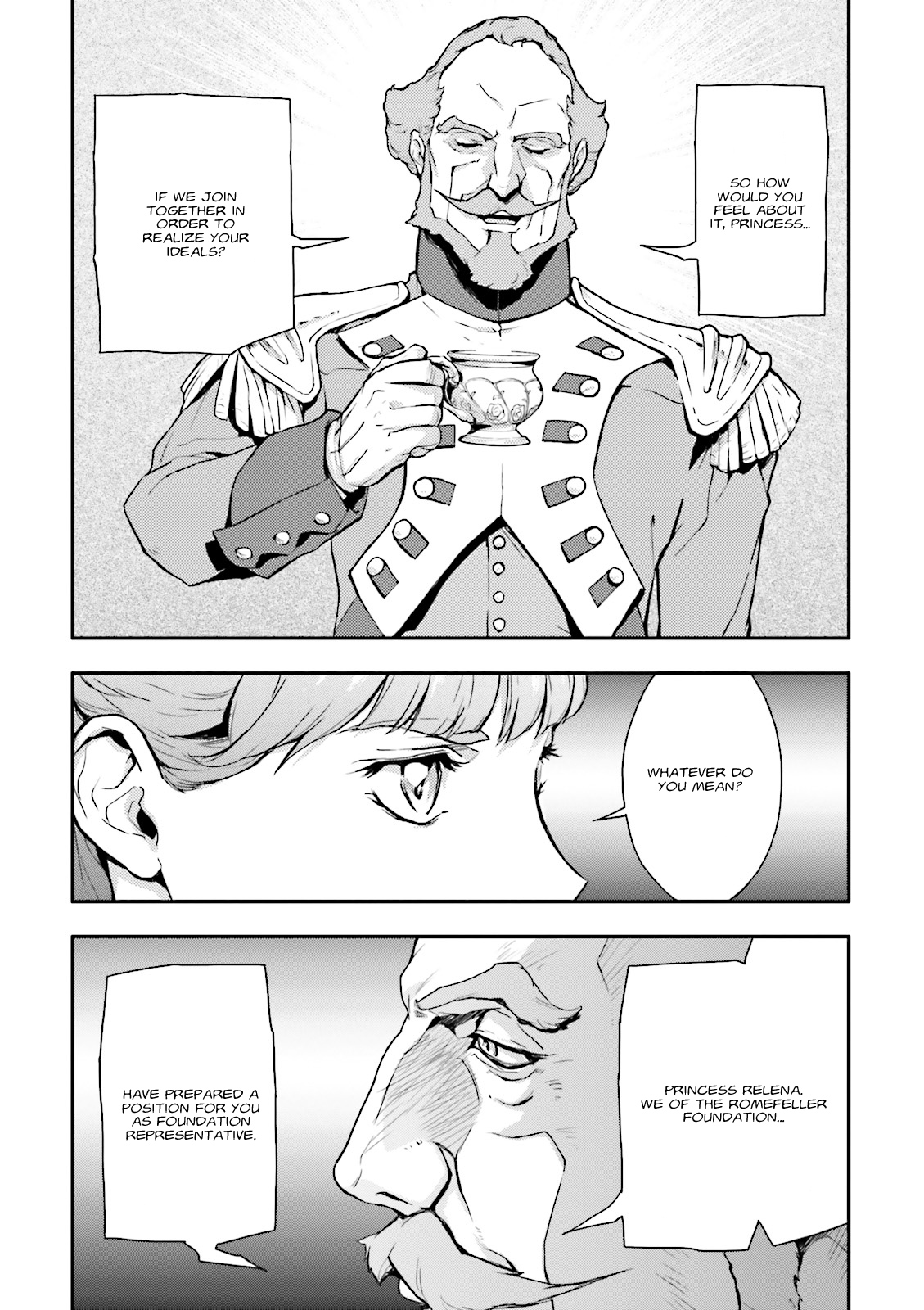Shin Kidou Senki Gundam W: Endless Waltz - Haishatachi no Eikou Chapter 61 page 12 - Chapter 61 : Episode.61 - The End of Peace: Zero's Rebuttal