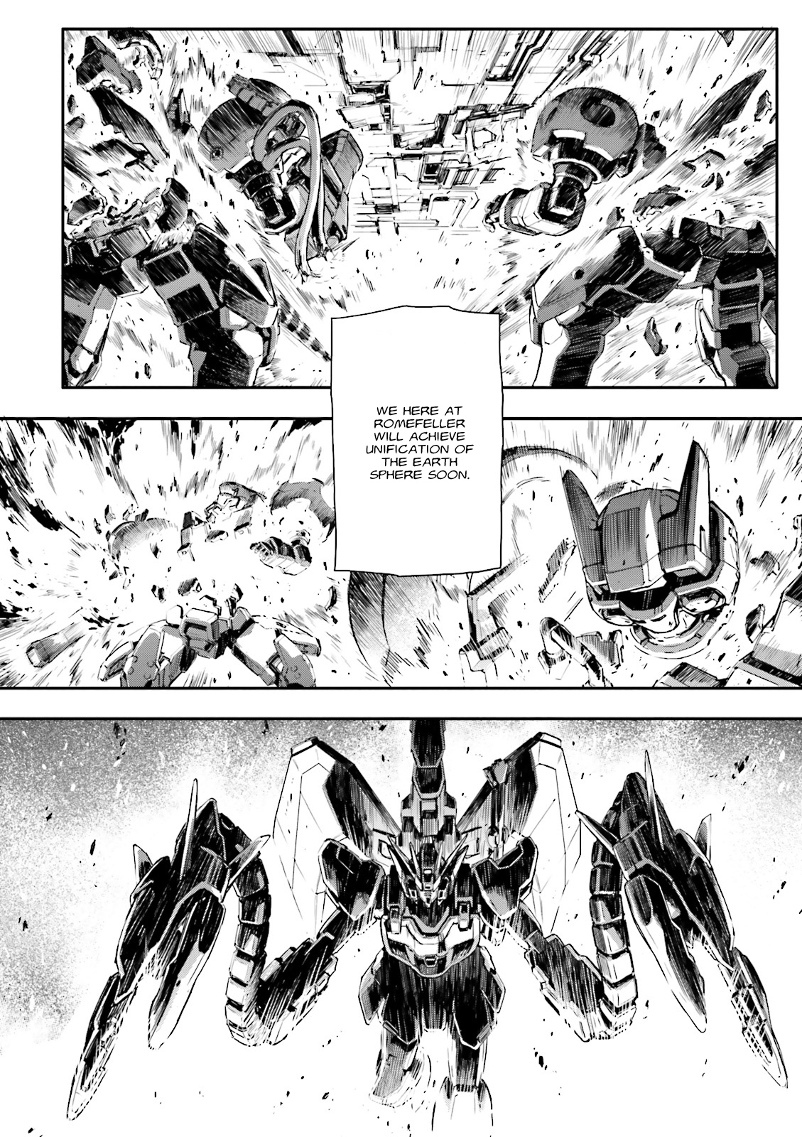 Shin Kidou Senki Gundam W: Endless Waltz - Haishatachi no Eikou Chapter 61 page 14 - Chapter 61 : Episode.61 - The End of Peace: Zero's Rebuttal