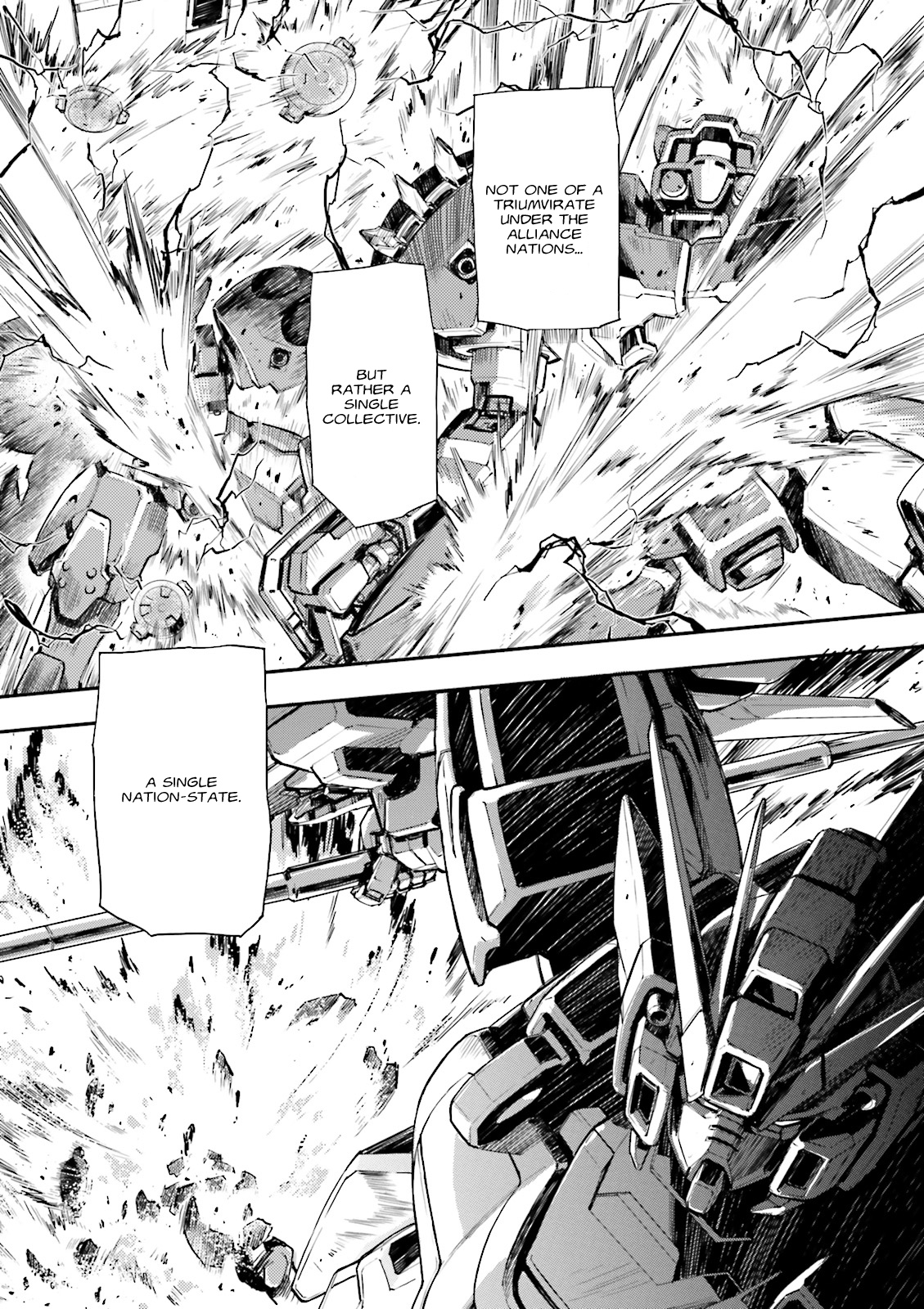 Shin Kidou Senki Gundam W: Endless Waltz - Haishatachi no Eikou Chapter 61 page 15 - Chapter 61 : Episode.61 - The End of Peace: Zero's Rebuttal