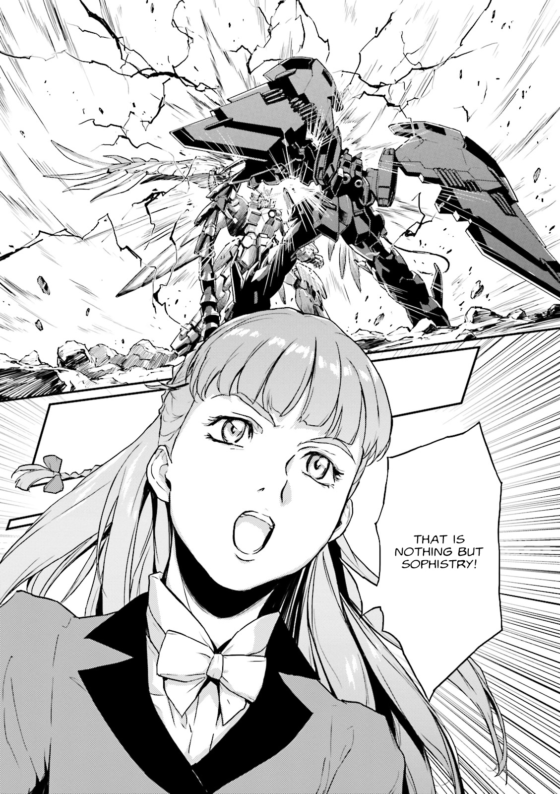 Shin Kidou Senki Gundam W: Endless Waltz - Haishatachi no Eikou Chapter 61 page 21 - Chapter 61 : Episode.61 - The End of Peace: Zero's Rebuttal