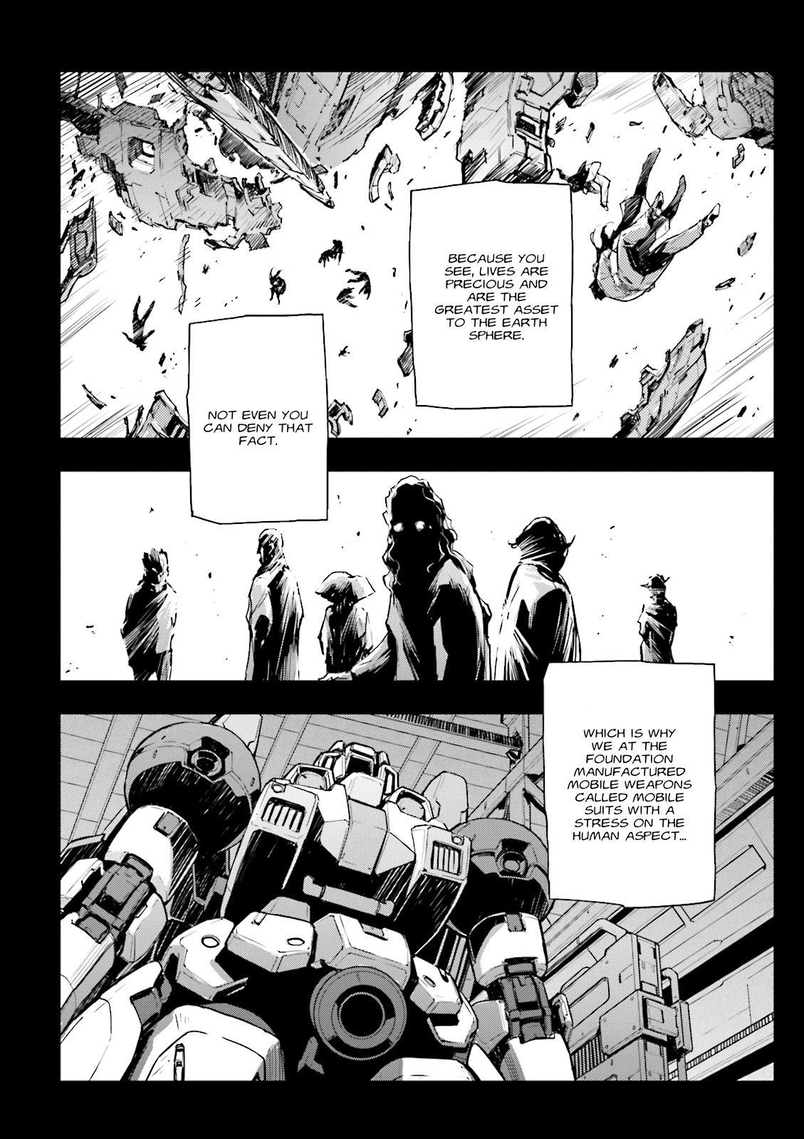 Shin Kidou Senki Gundam W: Endless Waltz - Haishatachi no Eikou Chapter 61 page 24 - Chapter 61 : Episode.61 - The End of Peace: Zero's Rebuttal