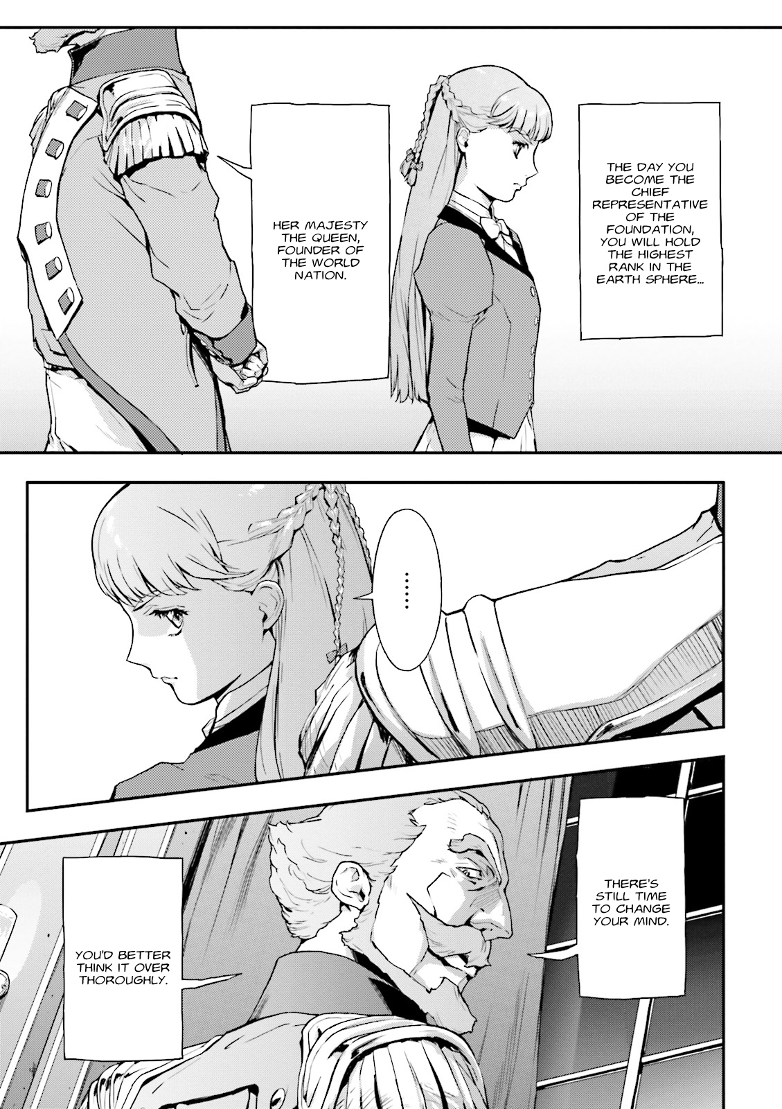 Shin Kidou Senki Gundam W: Endless Waltz - Haishatachi no Eikou Chapter 61 page 27 - Chapter 61 : Episode.61 - The End of Peace: Zero's Rebuttal