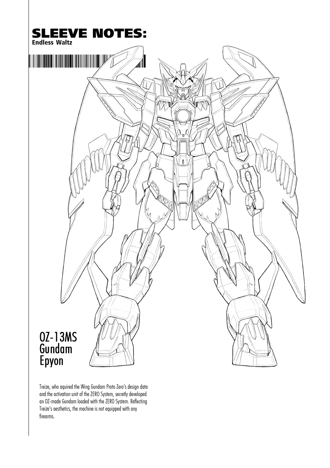 Shin Kidou Senki Gundam W: Endless Waltz - Haishatachi no Eikou Chapter 61 page 33 - Chapter 61 : Episode.61 - The End of Peace: Zero's Rebuttal
