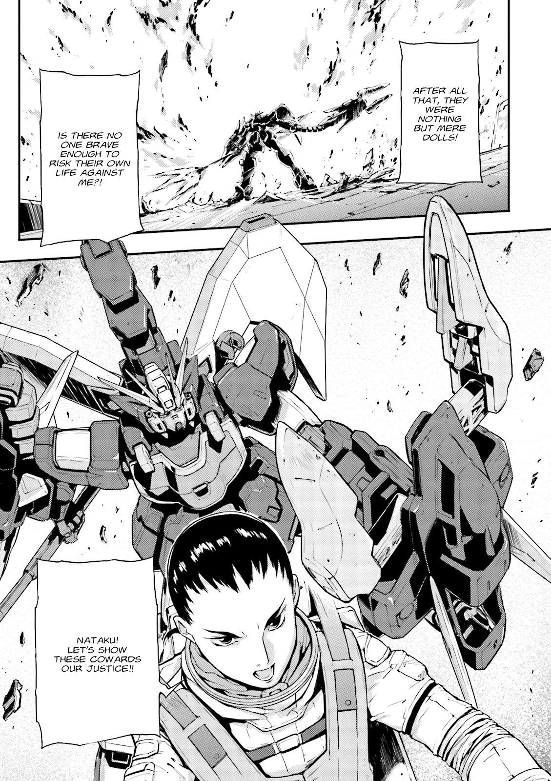 Shin Kidou Senki Gundam W: Endless Waltz - Haishatachi no Eikou Chapter 61 page 6 - Chapter 61 : Episode.61 - The End of Peace: Zero's Rebuttal
