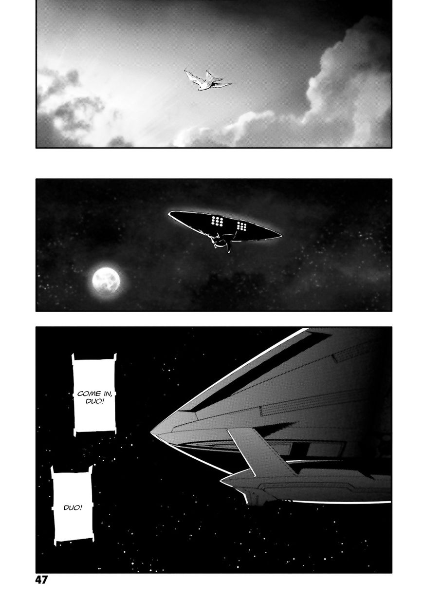 Shin Kidou Senki Gundam W: Endless Waltz - Haishatachi no Eikou Chapter 63 page 18 - Chapter 63 : The End of Peace - Choice to Return Chapter 2