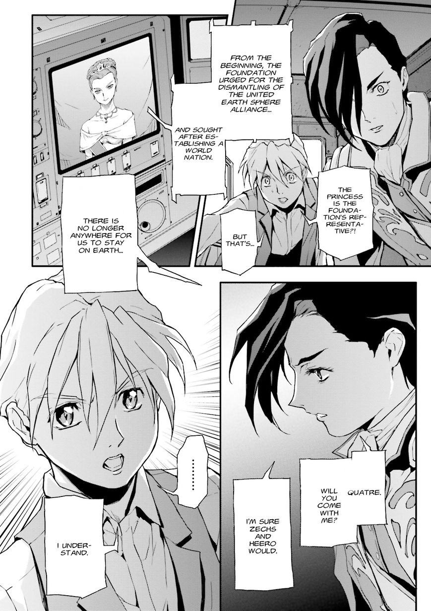 Shin Kidou Senki Gundam W: Endless Waltz - Haishatachi no Eikou Chapter 63 page 22 - Chapter 63 : The End of Peace - Choice to Return Chapter 2