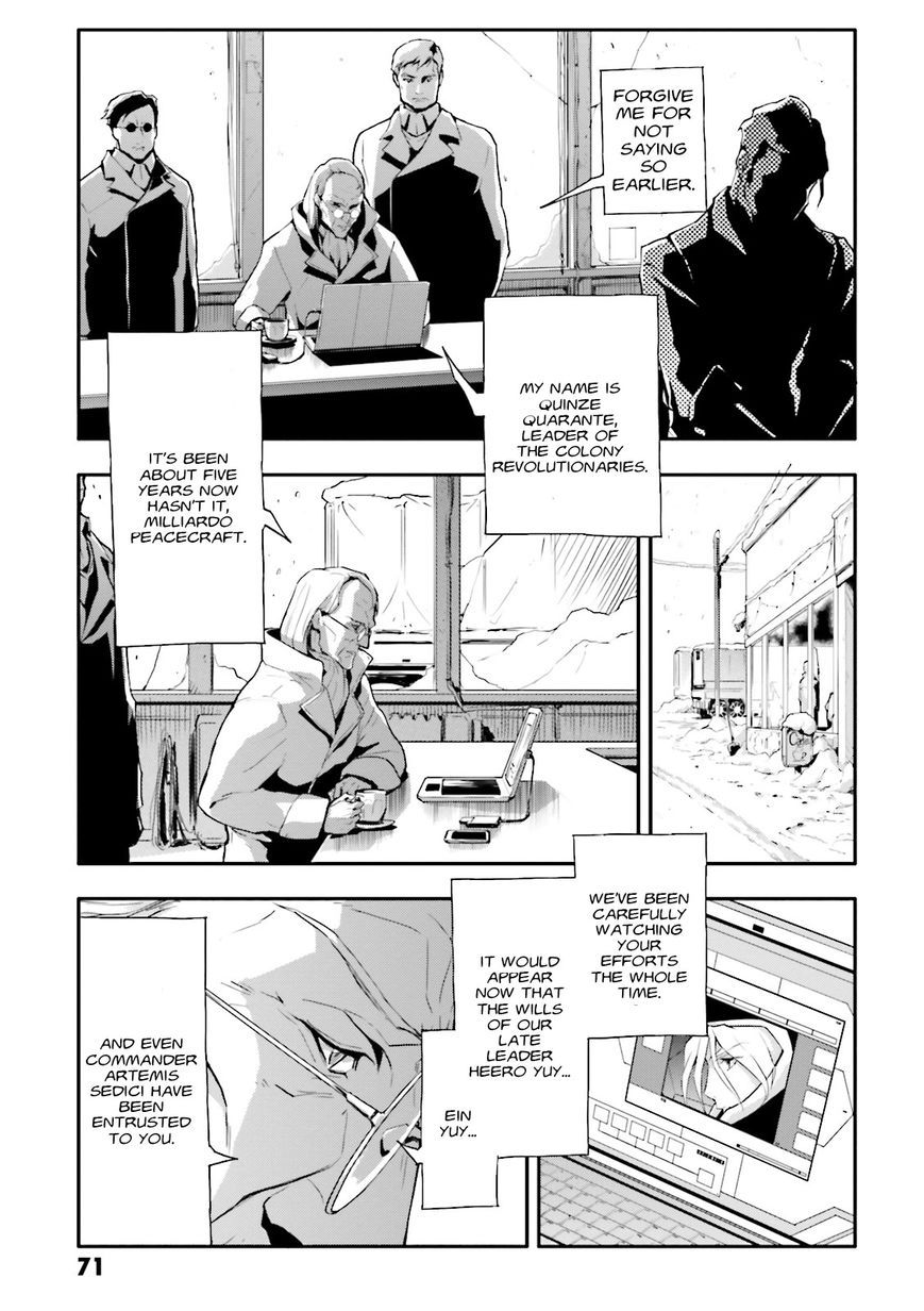 Shin Kidou Senki Gundam W: Endless Waltz - Haishatachi no Eikou Chapter 64 page 13 - Chapter 64 : Future of Choice - Assassination of A Queen