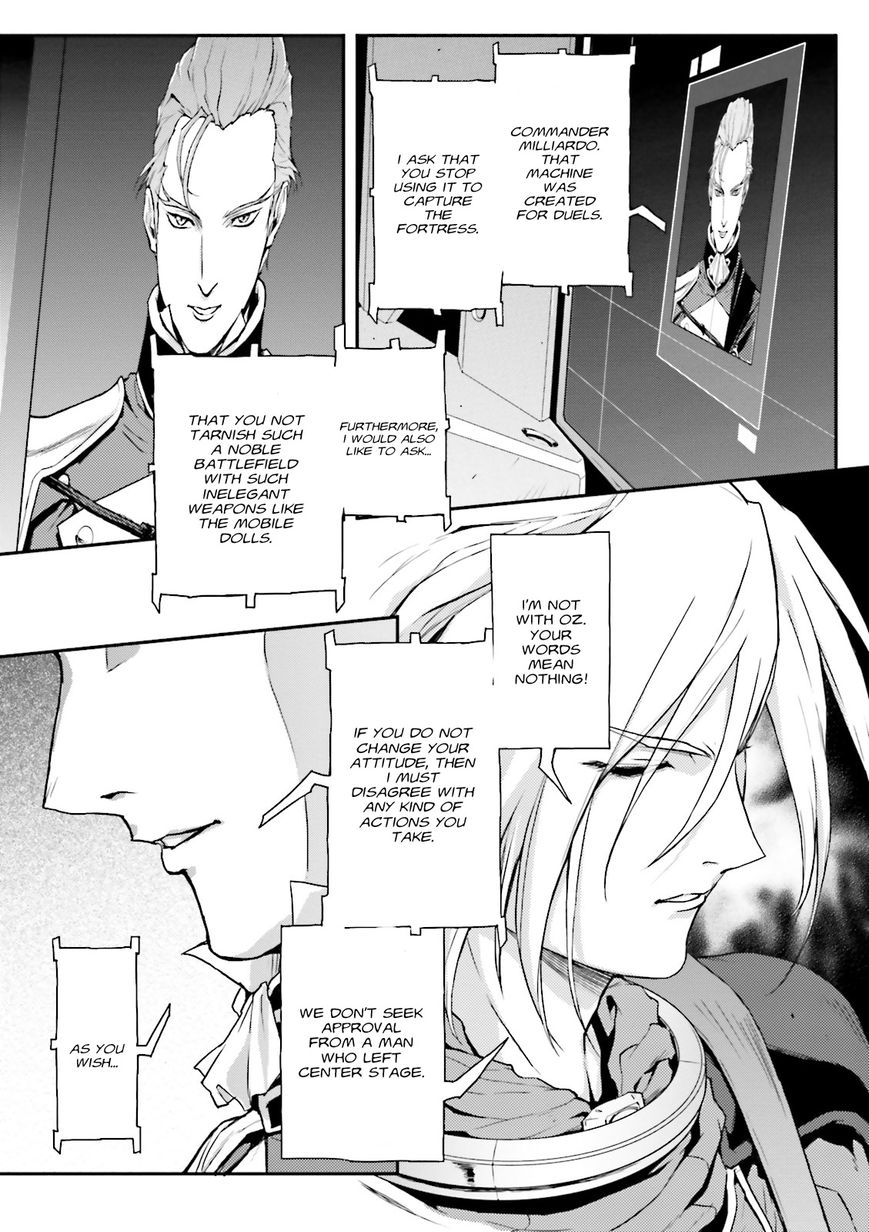 Shin Kidou Senki Gundam W: Endless Waltz - Haishatachi no Eikou Chapter 67 page 12 - Chapter 67 : The Fall of Bulge Chapter 2