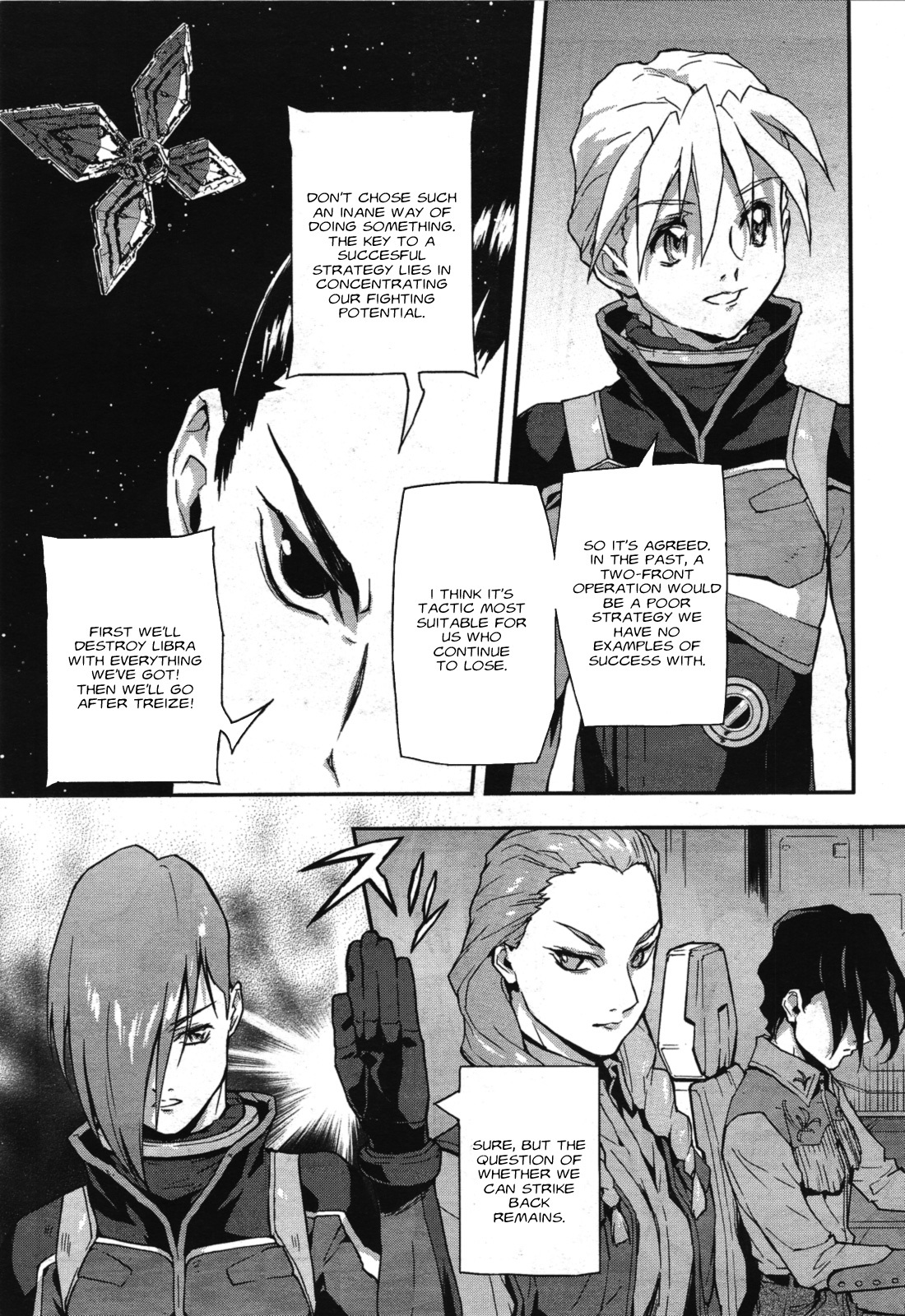 Shin Kidou Senki Gundam W: Endless Waltz - Haishatachi no Eikou Chapter 75 page 6 - Chapter 75: Eve Wars I: Go Forth, Gundam Team!!