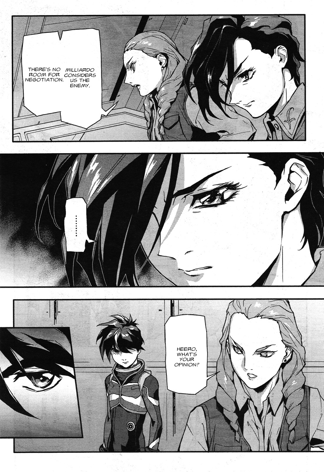 Shin Kidou Senki Gundam W: Endless Waltz - Haishatachi no Eikou Chapter 75 page 8 - Chapter 75: Eve Wars I: Go Forth, Gundam Team!!