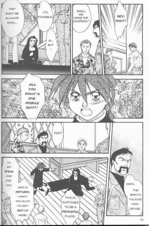 Shin Kidou Senki Gundam W: Episode Zero Chapter 1 page 19 - Chapter 1 : Duo Maxwell