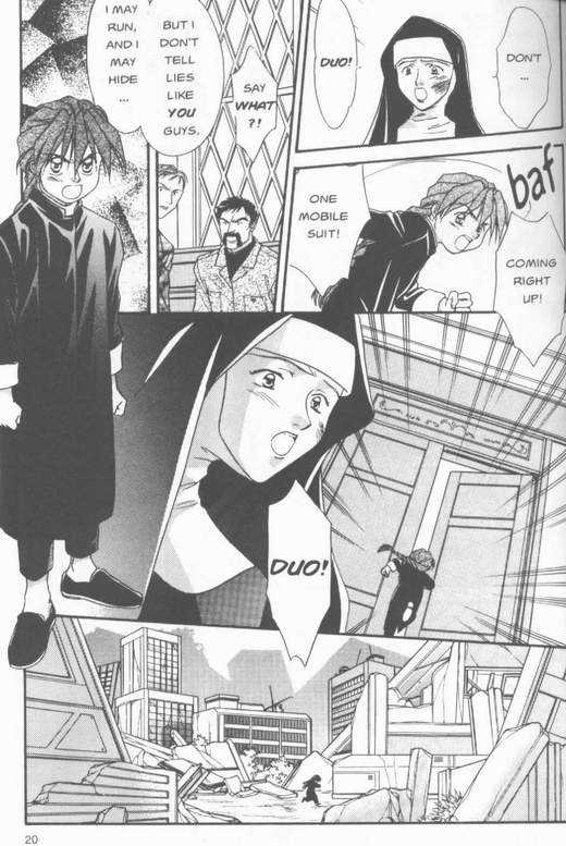 Shin Kidou Senki Gundam W: Episode Zero Chapter 1 page 20 - Chapter 1 : Duo Maxwell