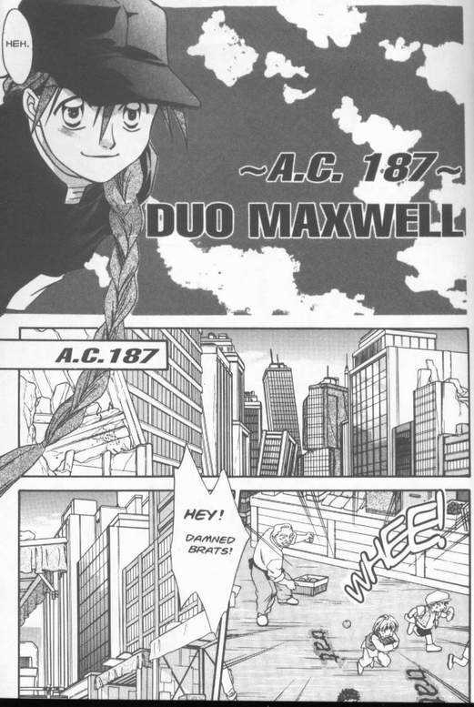 Shin Kidou Senki Gundam W: Episode Zero Chapter 1 page 6 - Chapter 1 : Duo Maxwell