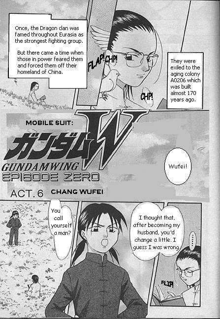 Shin Kidou Senki Gundam W: Episode Zero Chapter 7 page 2 - Chapter 7 : Chang Wufei
