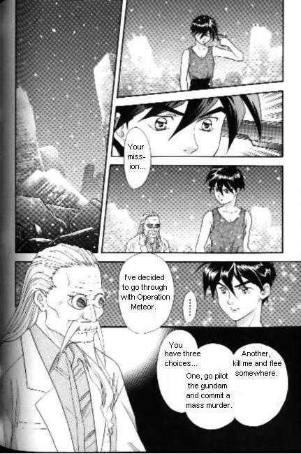 Shin Kidou Senki Gundam W: Episode Zero Chapter 8 page 26 - Chapter 8 : Operation Meteor