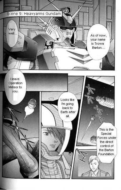 Shin Kidou Senki Gundam W: Episode Zero Chapter 8 page 36 - Chapter 8 : Operation Meteor