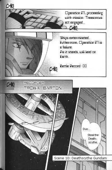Shin Kidou Senki Gundam W: Episode Zero Chapter 8 page 38 - Chapter 8 : Operation Meteor